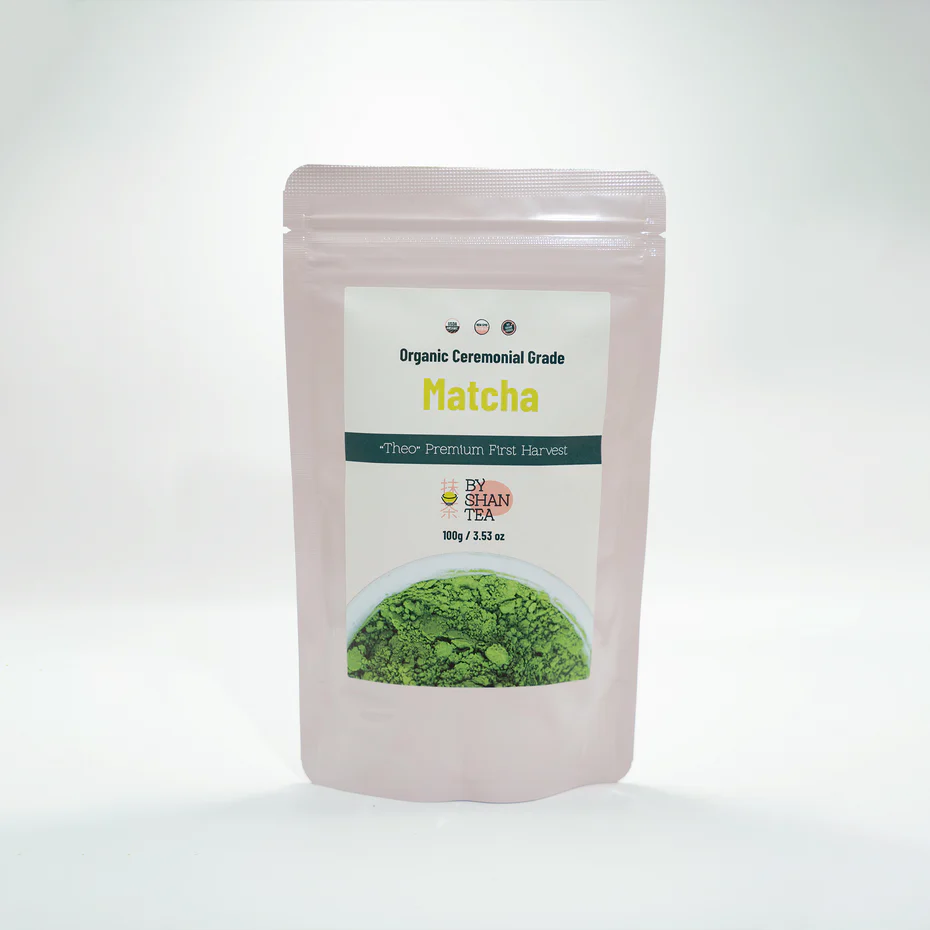 Organic Ceremonial Grade Theo Matcha | Premium | 100g Bag | 70 servings