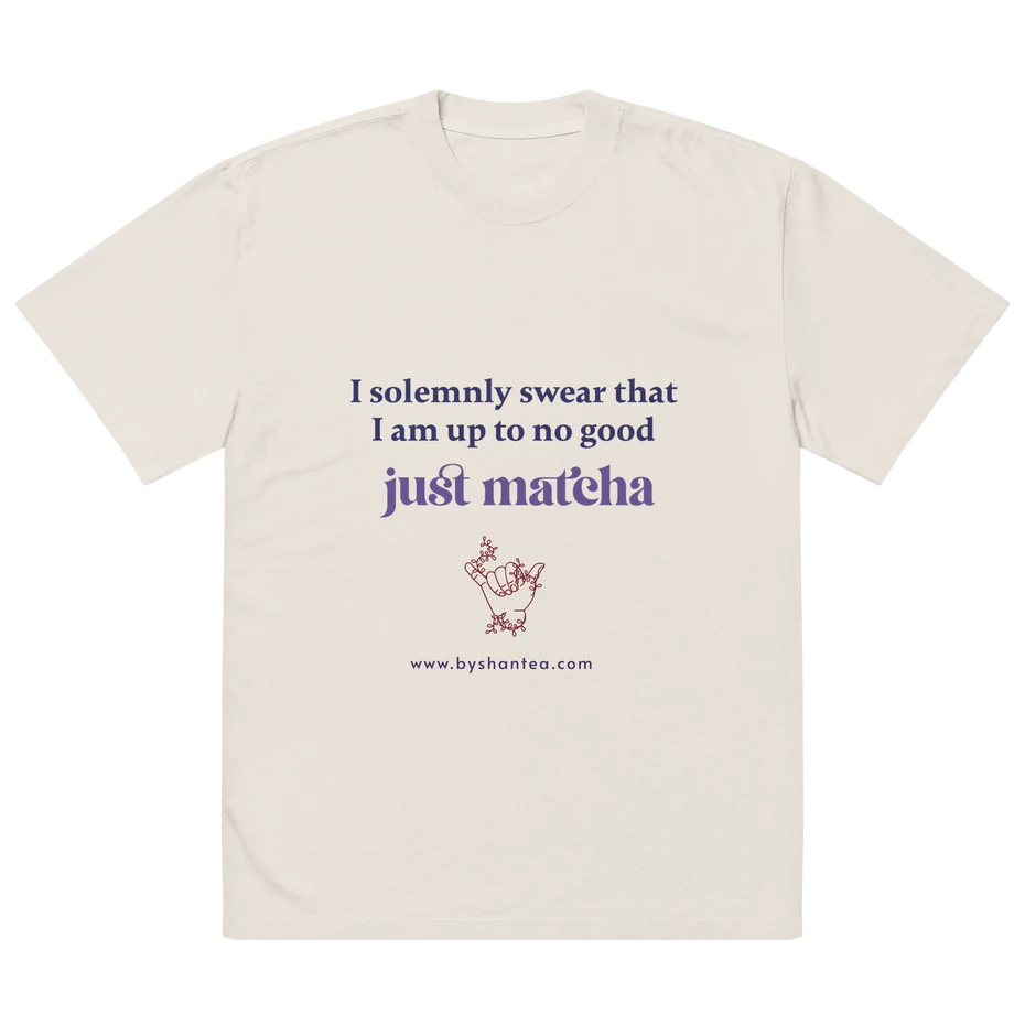 Oversized Matcha T-shirt